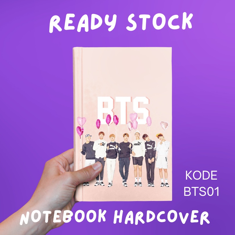 

BUKU NOTEBOOK BTS/ BUKU SEKOLAH/ BUKU CATATAN/ BUKU BTS KODE BTS01