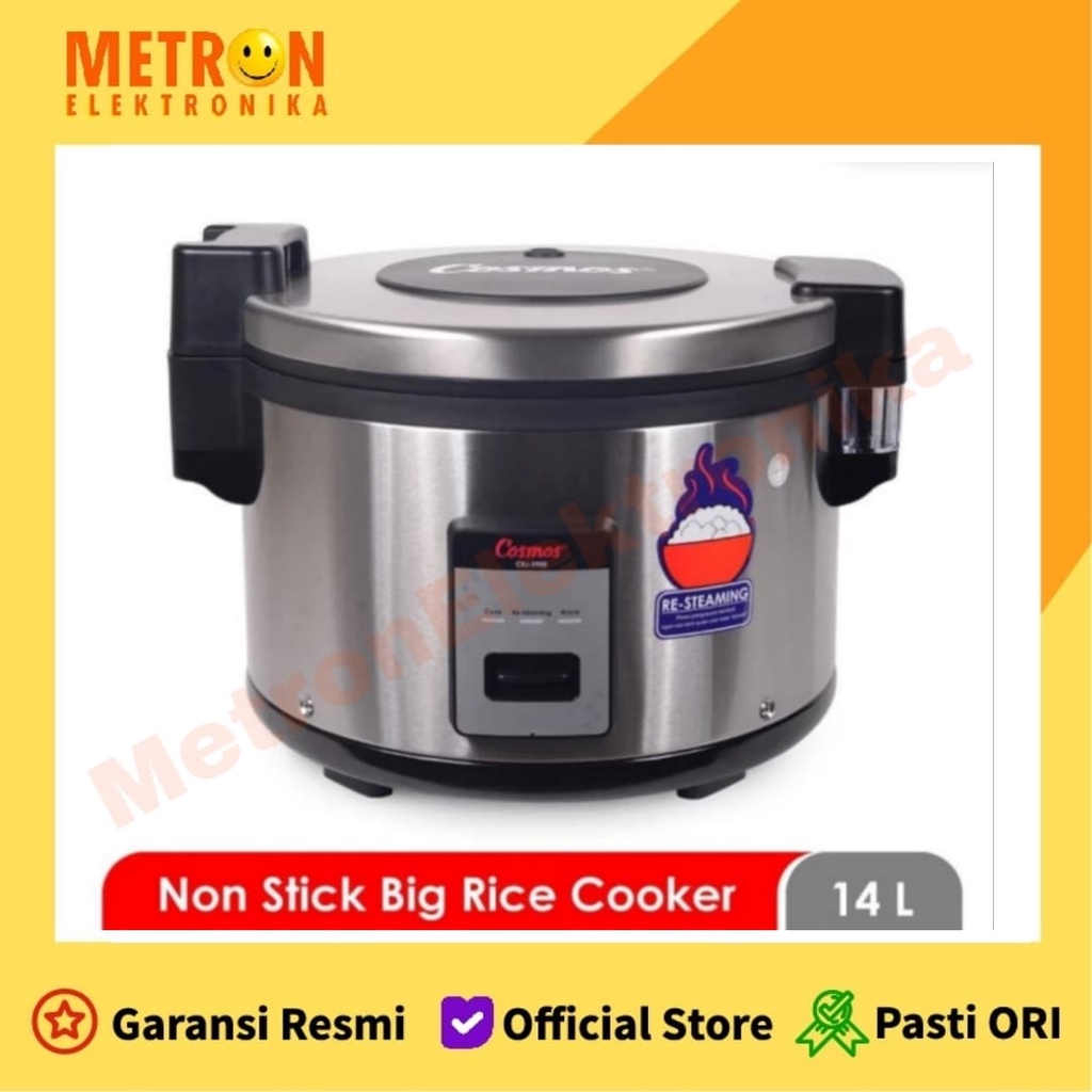 COSMOS CRJ 5908 BIG RICE COOKER / PENANAK NASI 14 LITER / CRJ5908