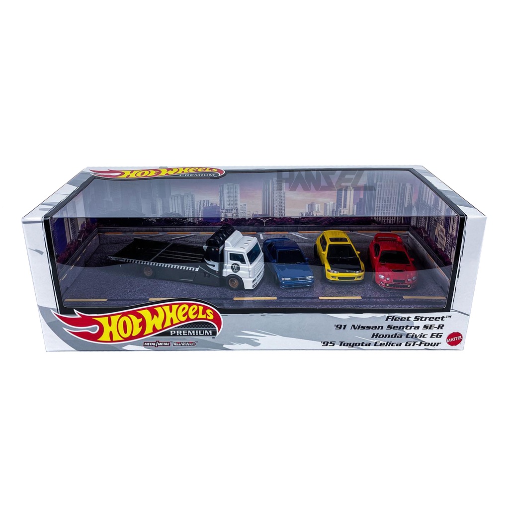 Hotwheels hot premium diorama japanese street tuners JDM SET