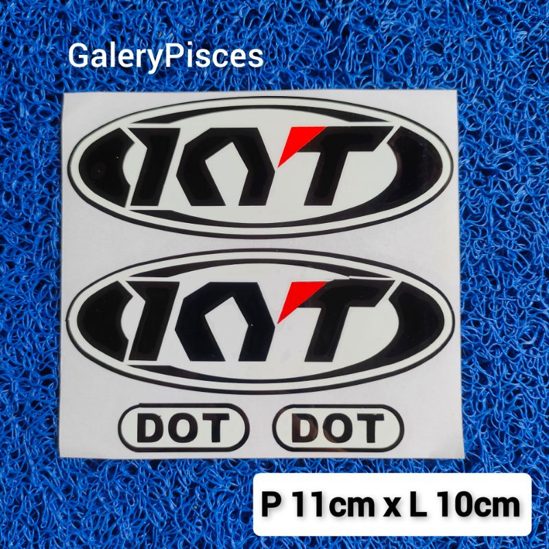 stiker kyt stiker cutting helm kyt dot