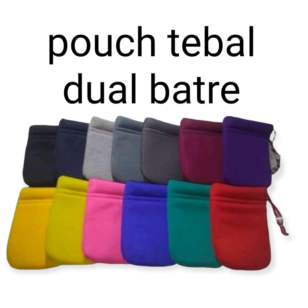 POUCH TEBAL POLOS