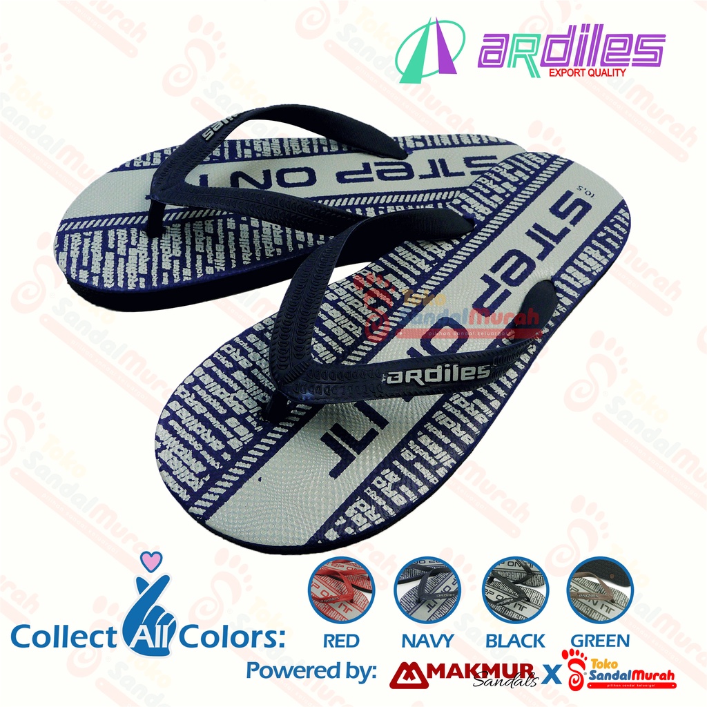 Toko Sendal Murah - Sandal Jepit Ardiles Milan / Sandal Jepit Original / Sandal Jepit Dewasa Unisex / Sandal Jepit Nyaman Murah [Toko Sendal Murah M 08 Ardiles Milan]