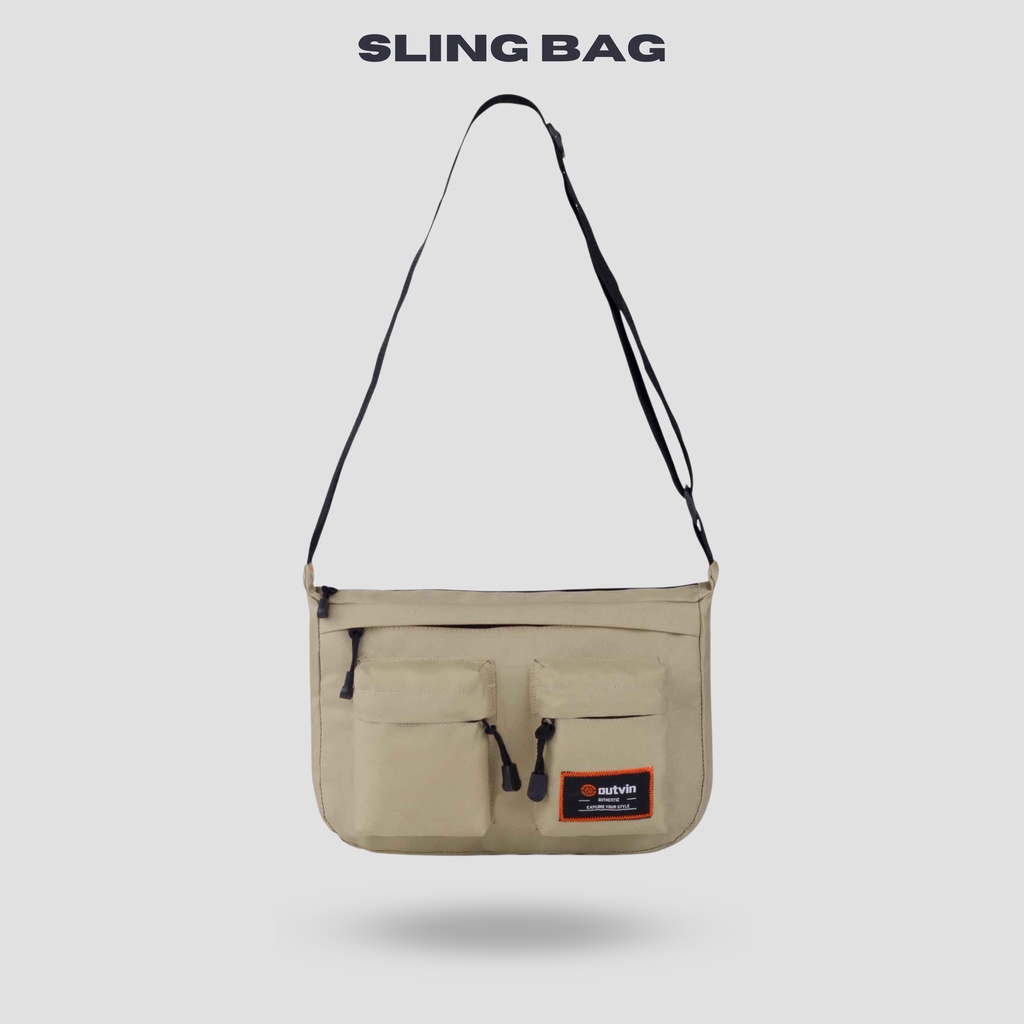 GTM Tas Selempang Authentic K745 Salempang Slingbag Sling Bag Soren Sekolah Kerja Kuliah Pria Wanita
