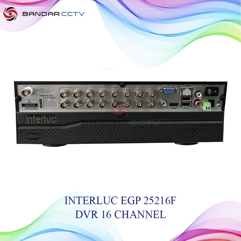 INTERLUC EGP 25216F DVR 5MP 16 CHANNEL