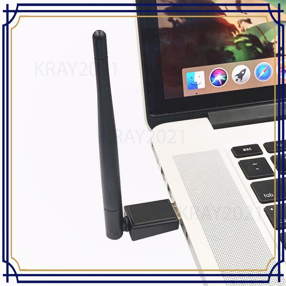 WiFi USB Adapter 802.11N 150Mbps 3dBi MT7601 with Antena -AP364