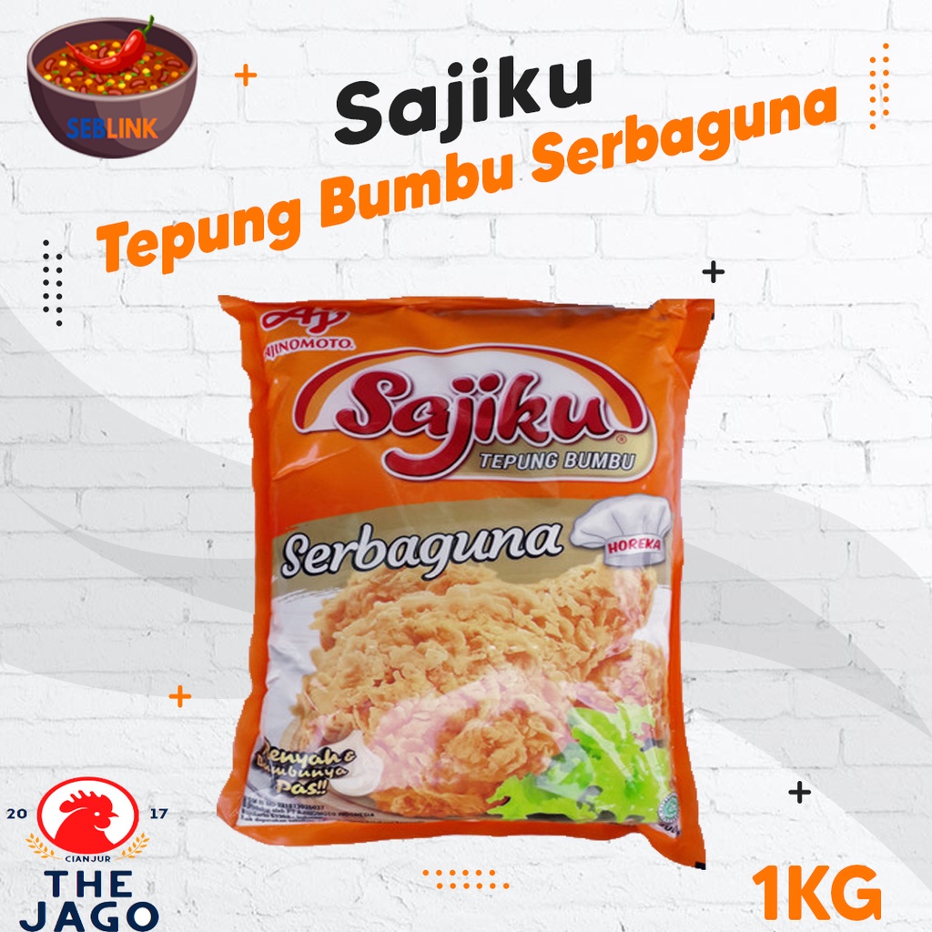 

Sajiku Tepung Bumbu Serbaguna 1Kg