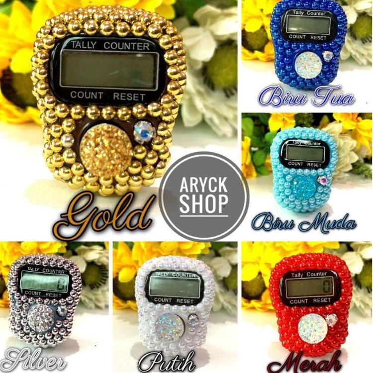 "PGL.22De22d" SEBUTKAN WARNA ☝️ *TASBIH POLOS HALFPEARL* TASBIH DIGITAL BLING BLING SWAROVSKY ALAT D