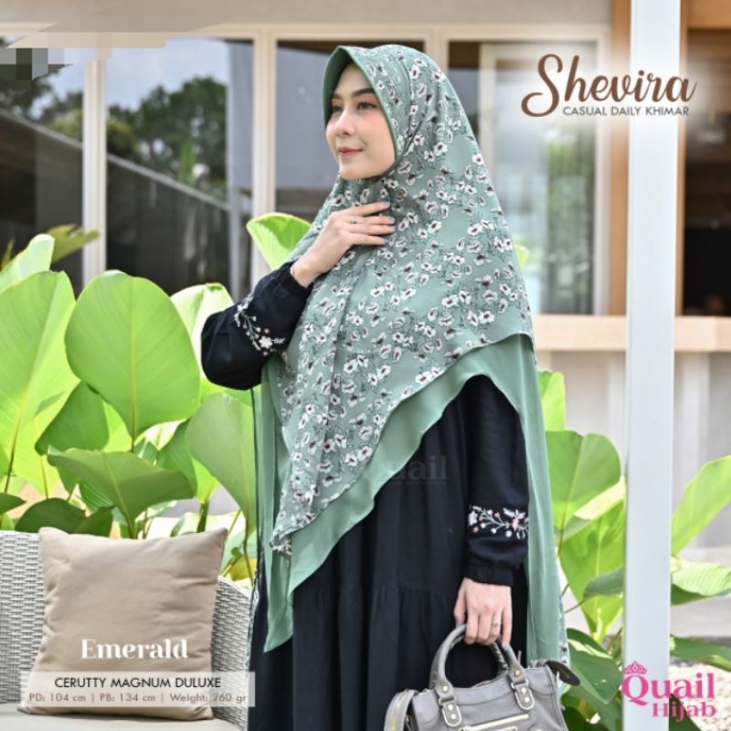 SHEVIRA QUAIL HIJAB KHIMAR PESTA KHIMAR KONDANGA