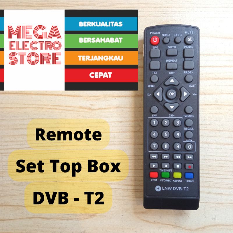 Remote STB Set Top Box DVB-T2