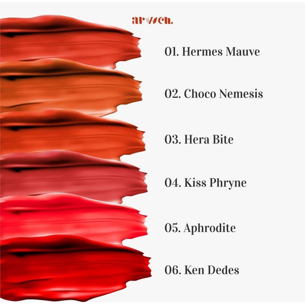 ❤ MEMEY ❤ ARVVEN Beaute Matte Lip Cream