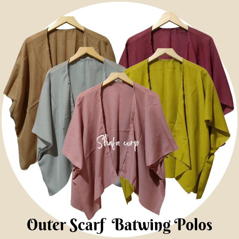 OUTER SCARF BATWING POLOS