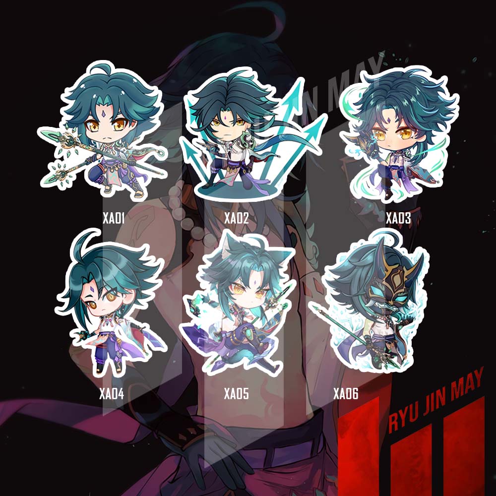 Sticker Anime - Genshin Impact - Xiao