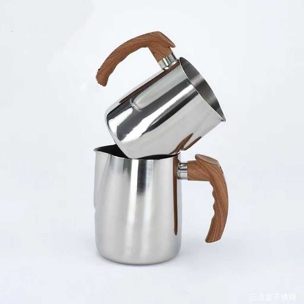 DROHOEY Gelas Susu Milk Jug Espresso Latte Art Stainless Steel 600ml - DRH600 ( Mughnii )