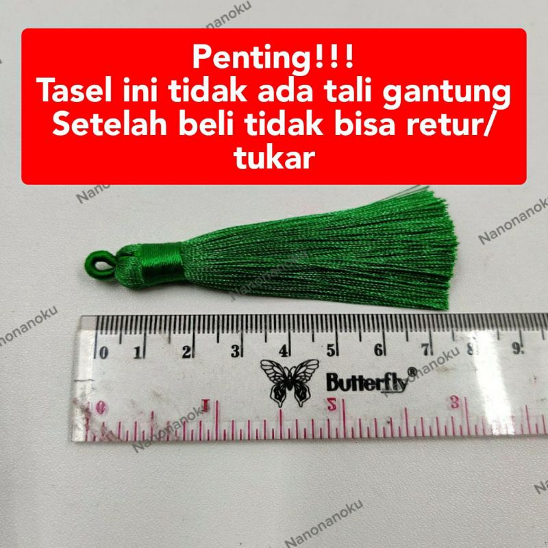 Tasel Rumbai Tebal Polos Warna Tassel Hampers TIDAK ADA TALI GANTUNG