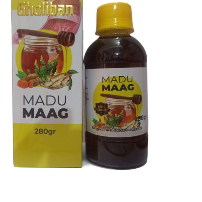 

BISA COD ✔️Madu Maag Asam Lambung Gerd Gholiban Asli isi 280gr|SQ8