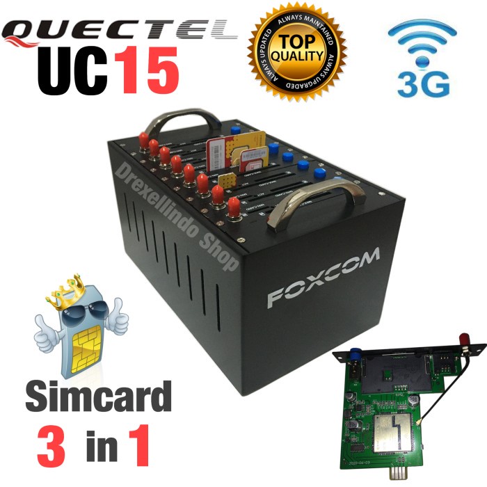 Mdo Modem Pool Foxcom 8 Port Usb 3G Uc15