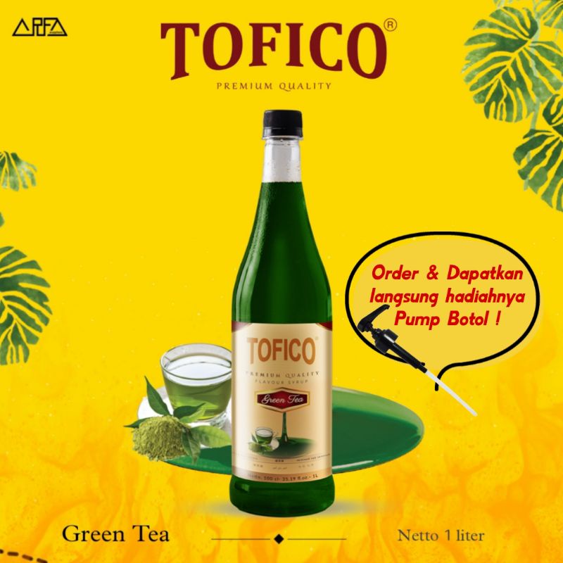 

Sirup Tofico Green Tea 1 liter - Simpel Sirup Teh Hijau
