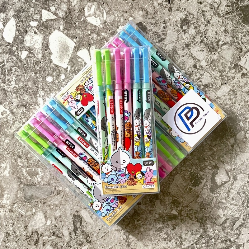 

Bolpoin Eselon Karakter Bolpoin Gel Dapat di Hapus BT717 1 Pack