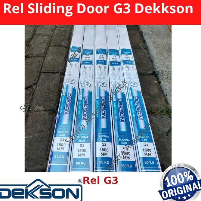 Rel Sliding Door Dekkson G3 - Rel Pintu Geser Dekkson