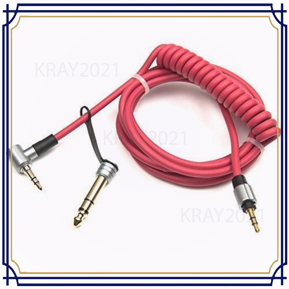AUX Audio Cable Pro Detox 3.5 and 6.5 mm Male to Male -CB806