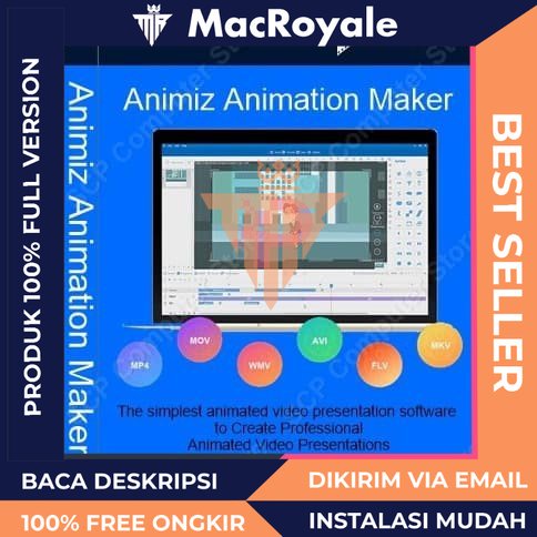 Animiz Animation Maker 2.5.4 Pro Lifetime - Membuat Desain Animasi Presentasi Pembelajaran Kreatif PC