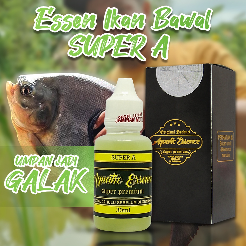 Aquatic Super A Essen Mancing Ikan Bawal Induk Galatama 30ml