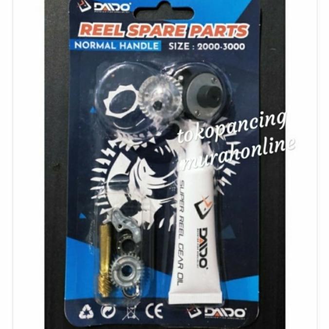 UKURAN SPARE REEL DAIDO PART untuk 2000-3000