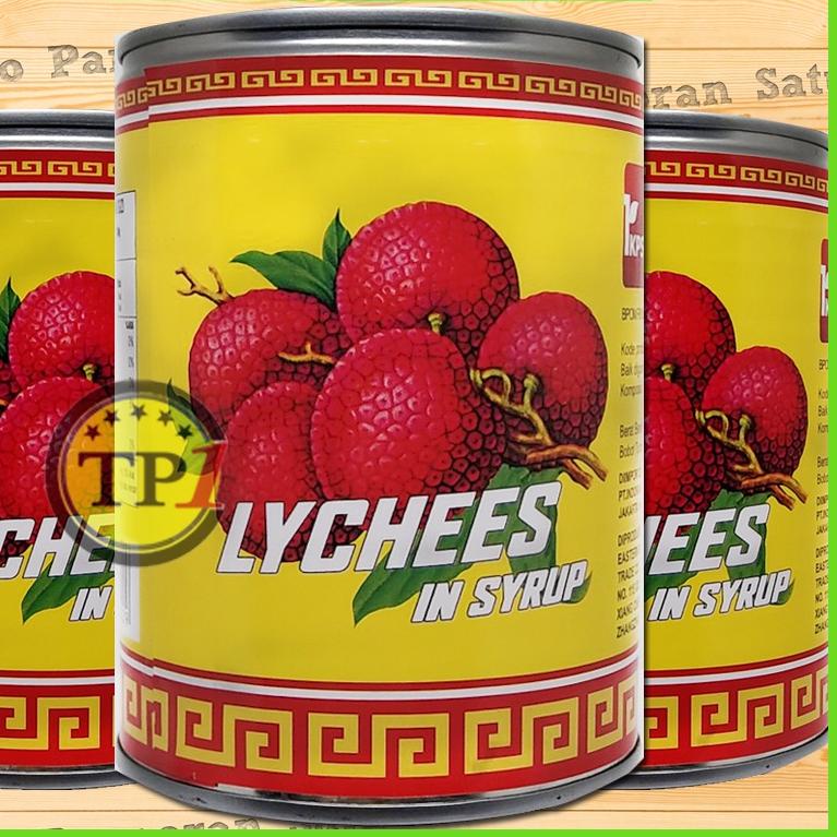 

LLA112 Lychee in Syrup Kaleng / Buah Leci Dalam Sirup Kaleng 567gr lychees IKPS |