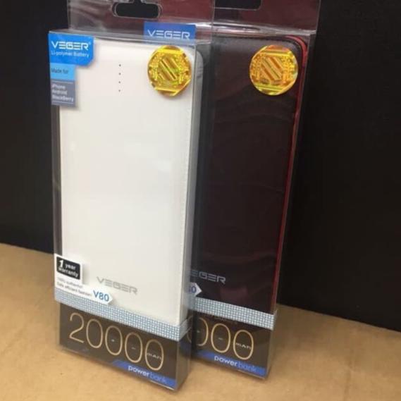 ぴ Powerbank power bank pb slim veger 20000mah 20.000mah 20000 mah 20.000 20rb 25000mah 25000 ㅹ