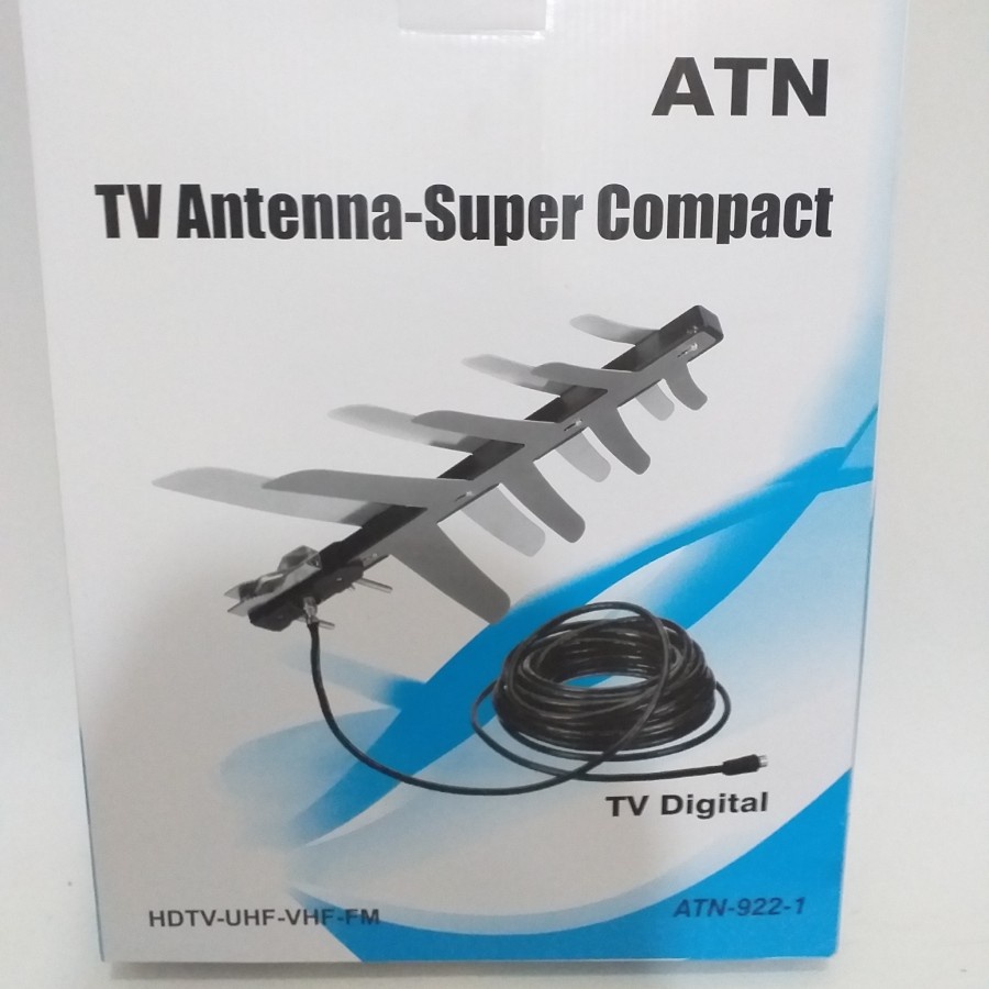 Antena antene TV digital+Kabel Jek ATN AL-922 Solid Alumunium/top top