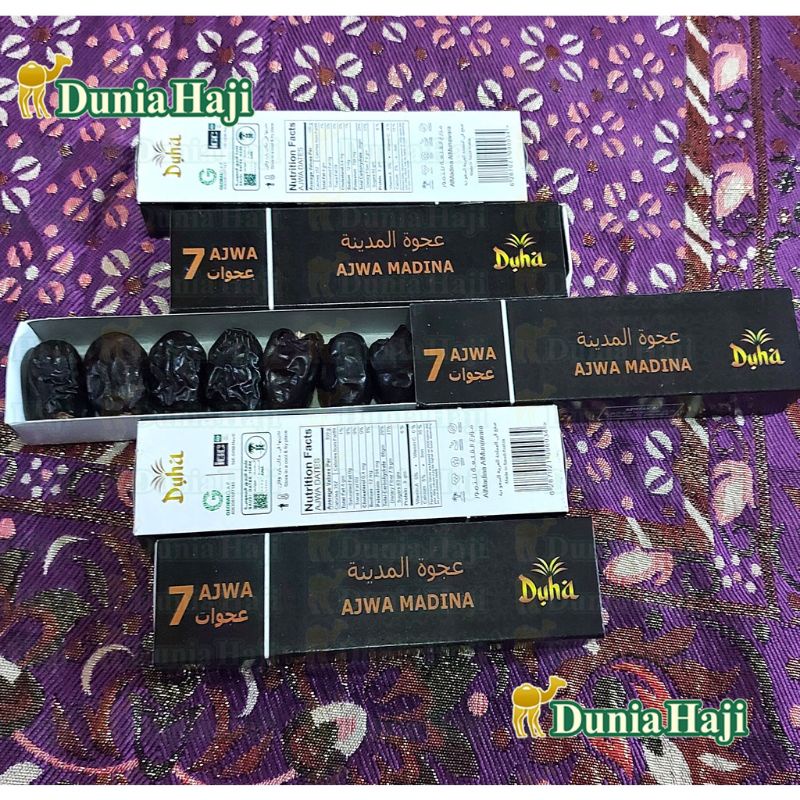 

KURMA ajwa merk 7 seven asli 100%/ kurma ajwa seven