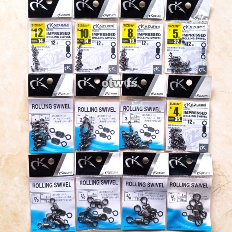 KILI-KILI/ IMPRESSED ROLLING SWIVEL KAZURRI