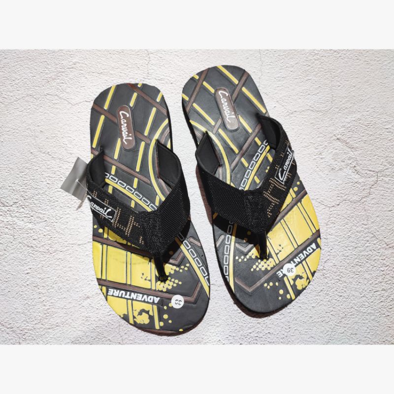 sandal jepit pria sandal surfing casual tali webbing