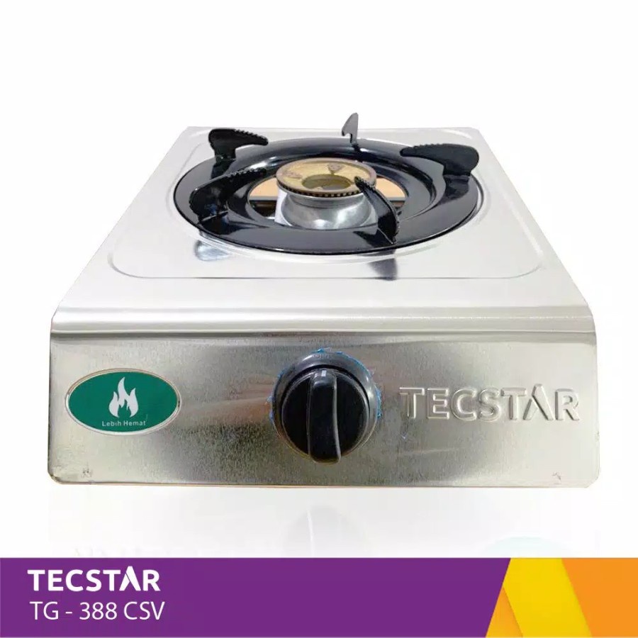 KOMPOR GAS TECSTAR STAINLESS 1 TUNGKU