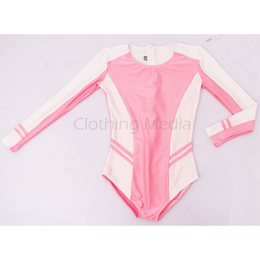 Bodysuit Premium Eva Semi Transparan Lengan Panjang Top Thong Leotard Cosplay Elastis