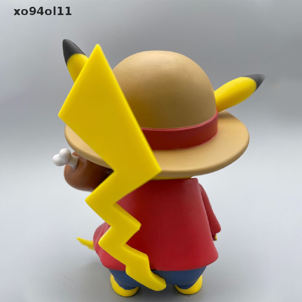 Xo Anime Pokemon Figure Pikachu Cosplay One Piece Luffy Dragon Ball Buu Figure Mainan OL