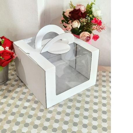 

Bagus Dipakai DUS KUE - CAKE BOX - GIFT BOX - KOTAK KADO 22x22x15 - MS-T02 - WK (ISI : 10 PCS)''