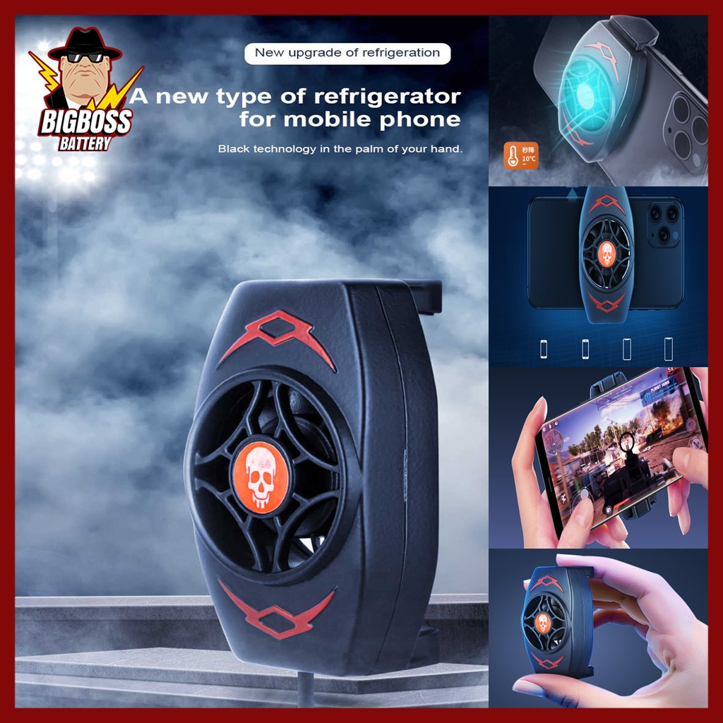 Phone Radiator Mobile X13 Gaming Cooling Fan Kipas Pendingin HP Model Kabel untuk Android dan Iphone