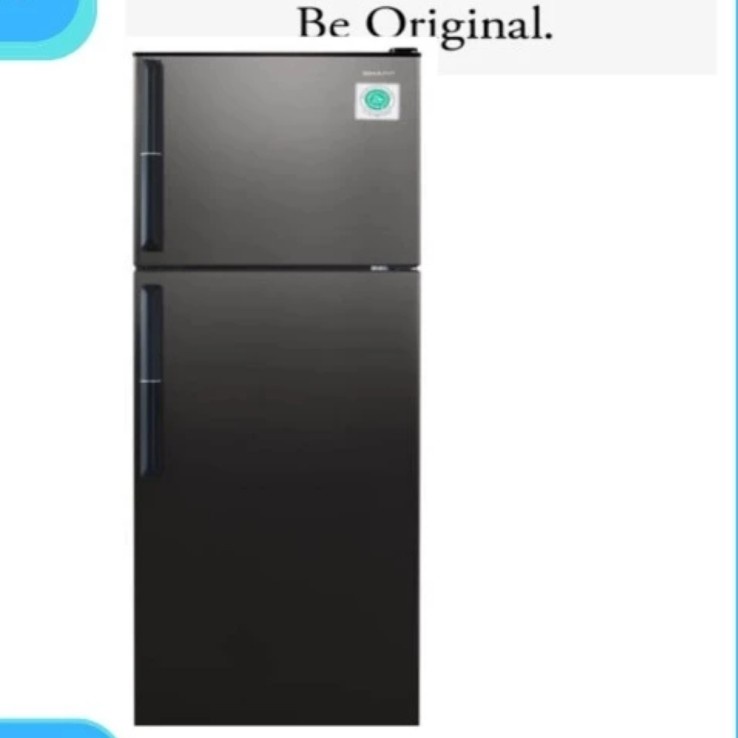 sharp kulkas 2 pintu sj246gcsd 205L original garansi resmi sharp new