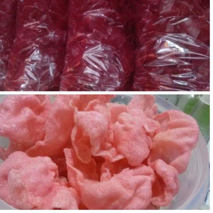 

(♥C6369] Kerupuk Merah Asli Dari Padang (original) 250gr netto