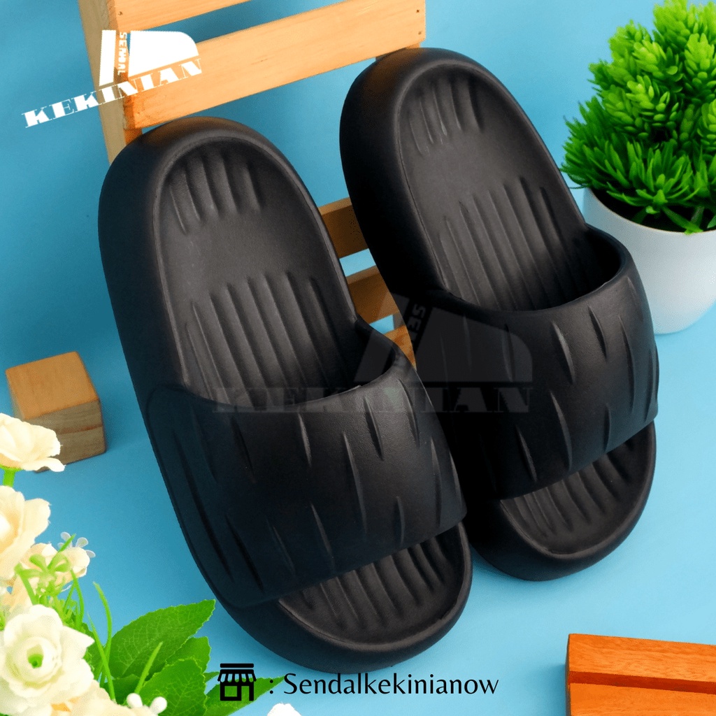 Sandal slop pria wanita/Sandal slop terbaru/Sendal slop dewasa