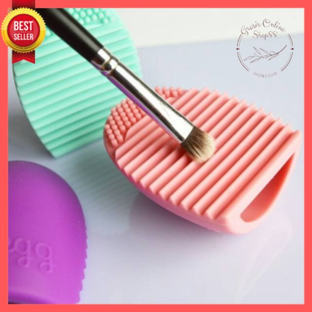 GOS -I112- Pembersih Kuas Makeup - Brush Pembersih Makeup - Egg Brush Cleaning