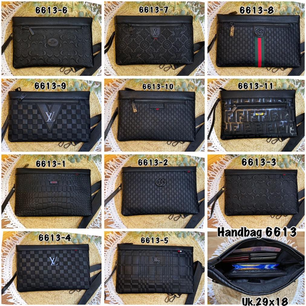 Clucthbag/Hand Bag Pria dan Wanita import Bahan WaterProof Full Emboss