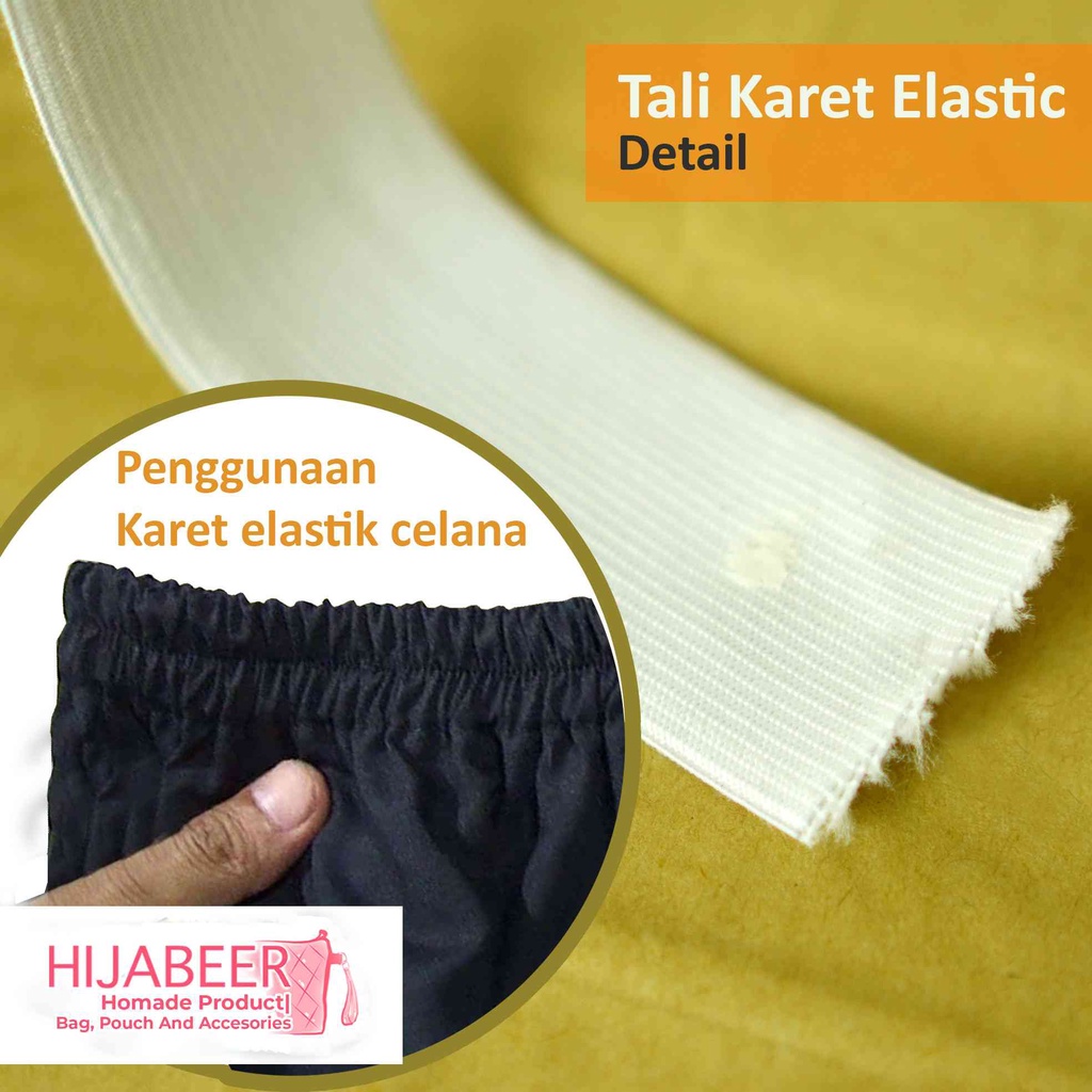 Tali Karet Elastis Murah Permeter