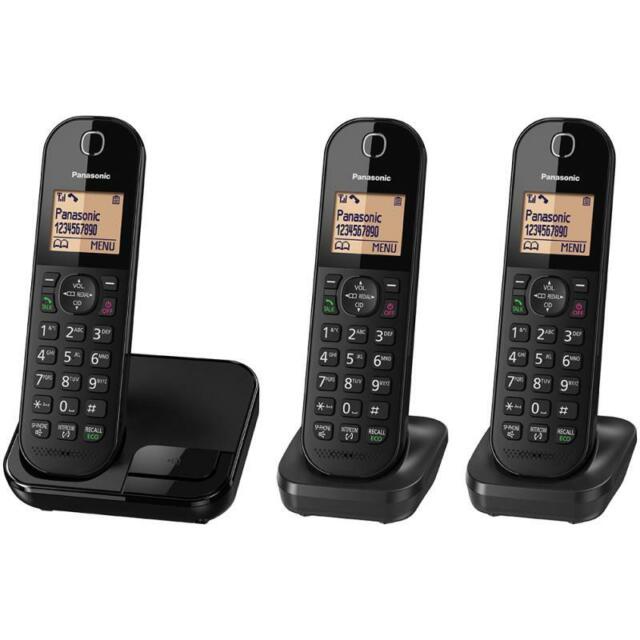 TELELON WIRELESS PANAS0NIC KX-TGC413 3 HANDSET WIRELESS PHONE