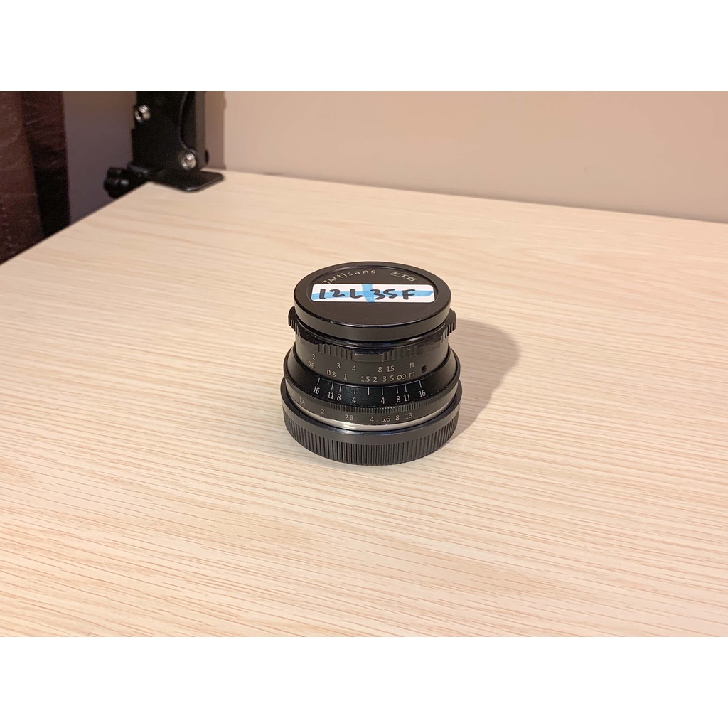 7artisans 35mm F1.2 Black Fullset for Canon