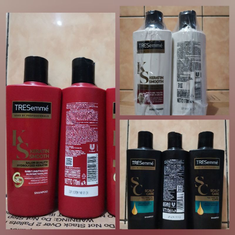 TRESemme shampoo &amp; Conditioner 170ml