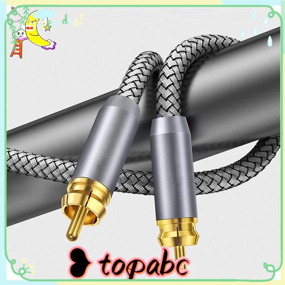 Kabel Audio Coaxial TOP 1m 3m 5m OD 6.0 Digital Premium Male to Male