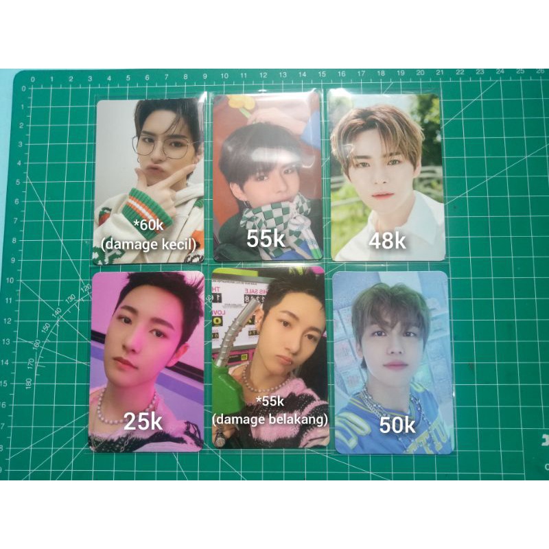 [BACA DESKRIPSI] PHOTOCARD OFFICIAL NCT TREASURE yoshi renjun jaemin pout noot noot bene apw manyo t