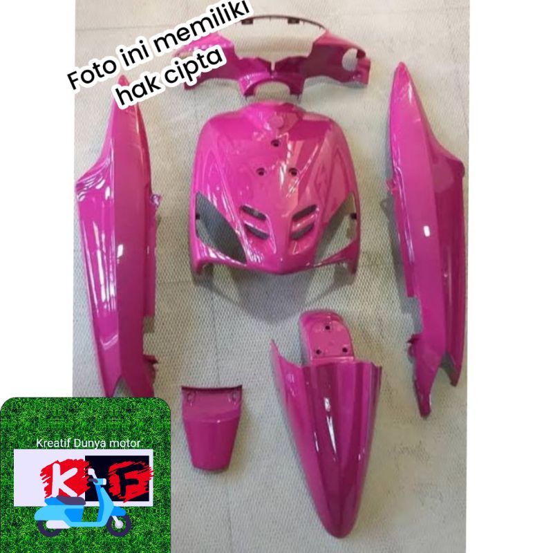 full body halus Mio sporty pink magenta